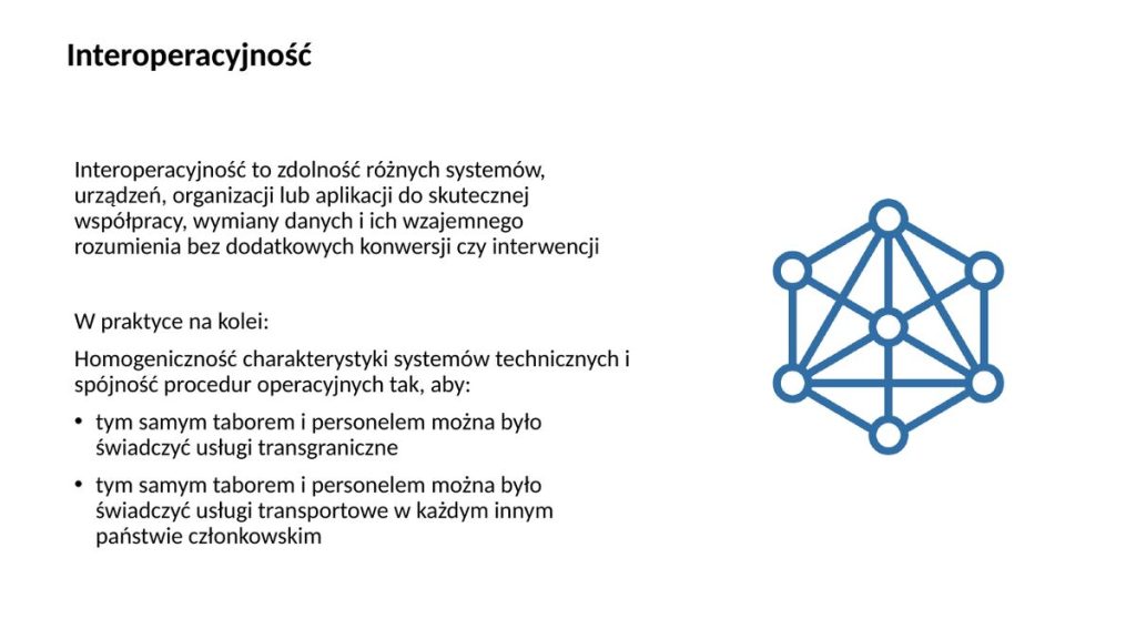 Interoperacyjność – definicja i praktyczne znaczenie na kolei