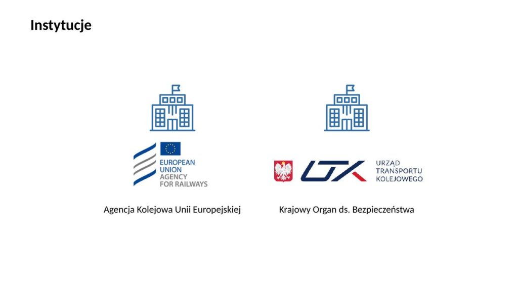 Instytucje: Agencja Kolejowa UE i Krajowy Organ ds. Bezpieczeństwa