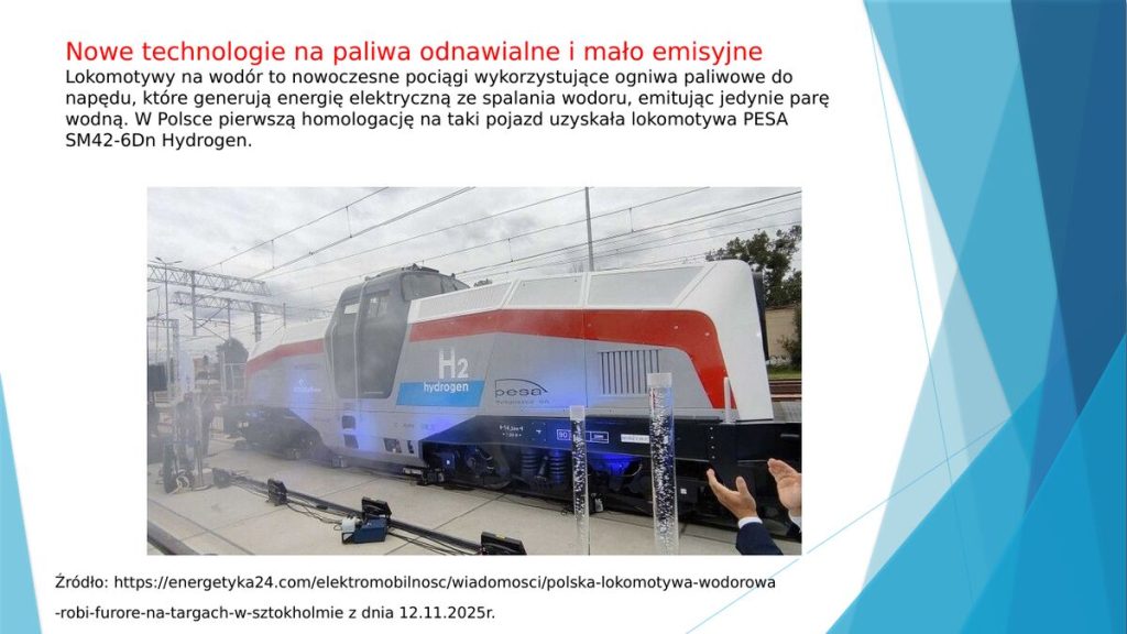 Lokomotywa wodorowa PESA SM42-6Dn Hydrogen